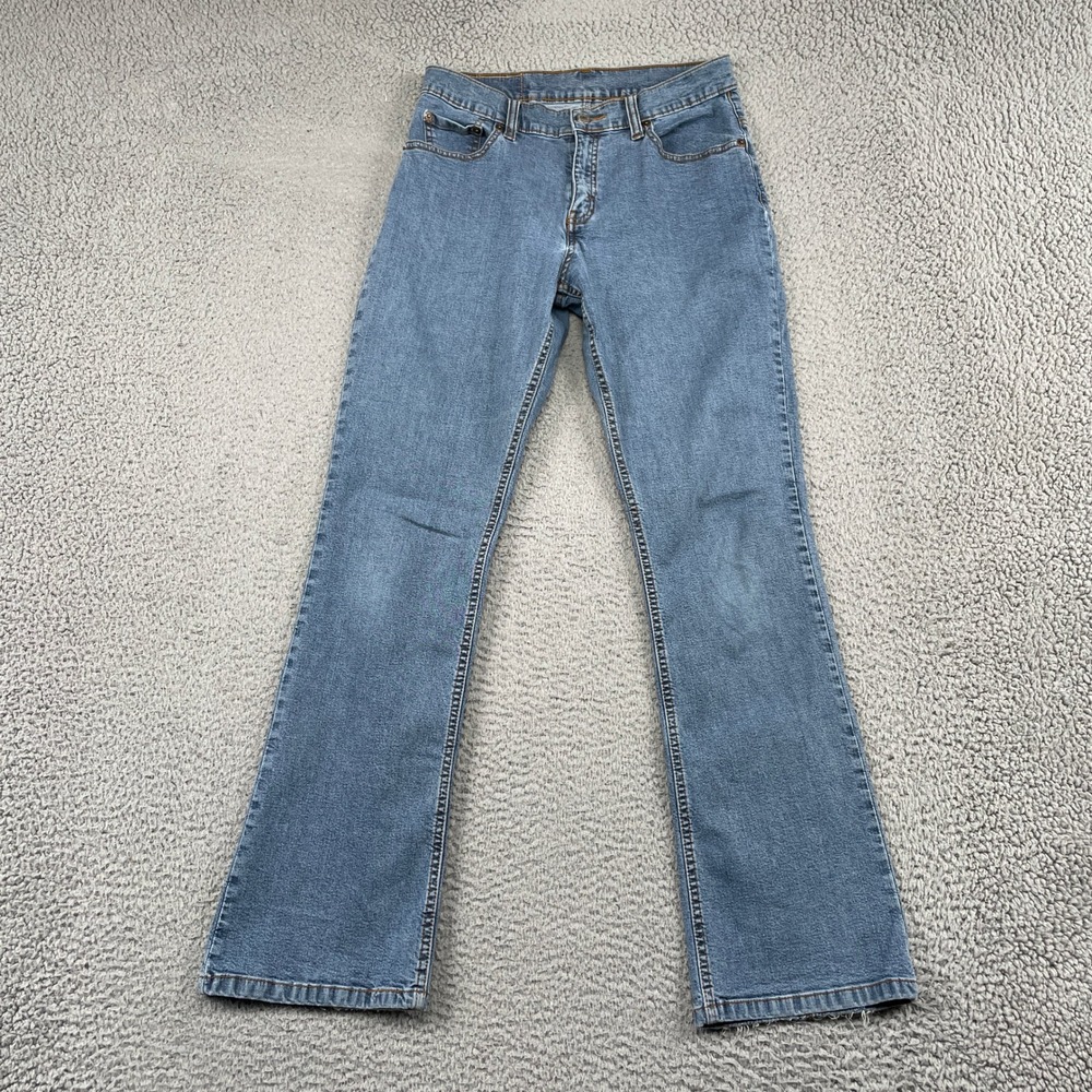 VTG 90s Levis Jeans Womens 8 Misses Denim Bootcut Stretch Cotton Blend High Rise